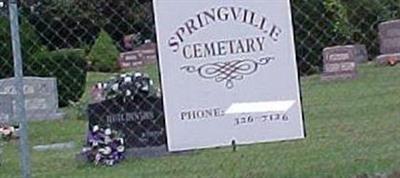 Springville Cemetery on Sysoon