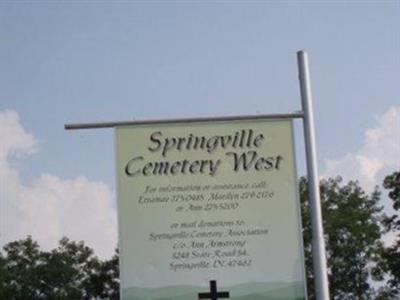 Springville Cemetery West on Sysoon