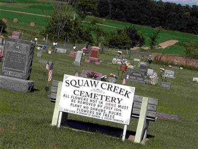 Squaw Creek Lutheran Cemetery on Sysoon