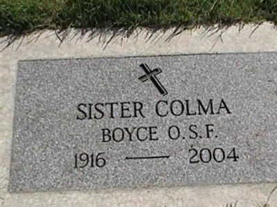 Sr Colma Boyce on Sysoon