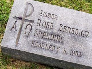 Sr Rose Benedict Spalding on Sysoon