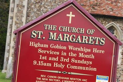 St Margaret Churchyard on Sysoon