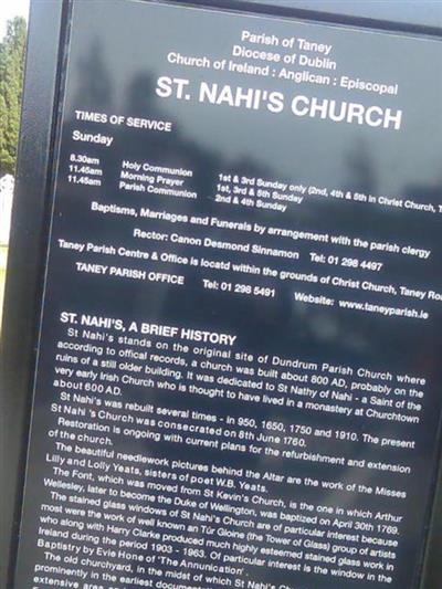 St Nahi's Churchyard on Sysoon