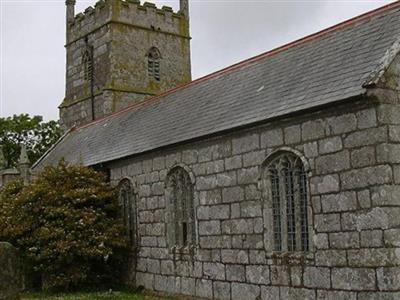 St Wendrona Churchyard on Sysoon