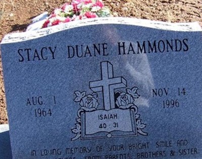 Stacy Duane Hammonds on Sysoon