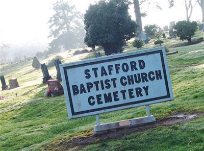 Stafford Baptist Church Cemetery on Sysoon