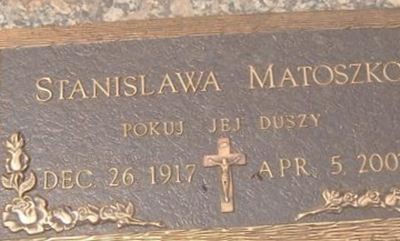 Stanislawa Matoszko on Sysoon