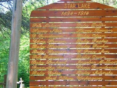Star Lake Cemetery on Sysoon