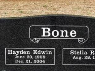 Stella Ruth Baker Bone on Sysoon