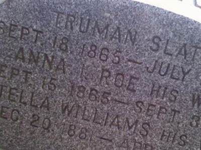 Stella Williams Slate on Sysoon