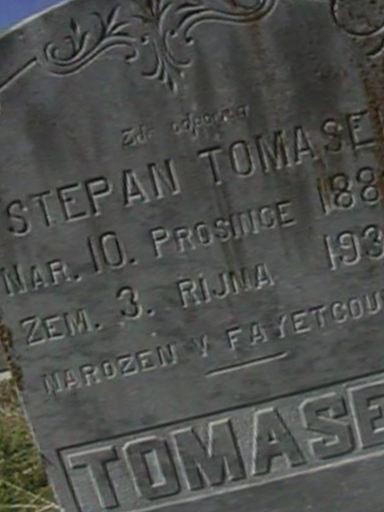 Stepan Tomasek on Sysoon