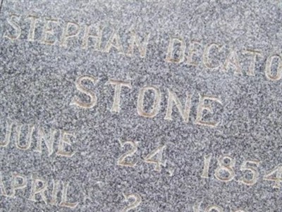 Stephan DeCator Stone on Sysoon