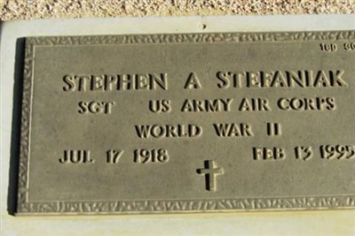 Stephen A Stefaniak on Sysoon