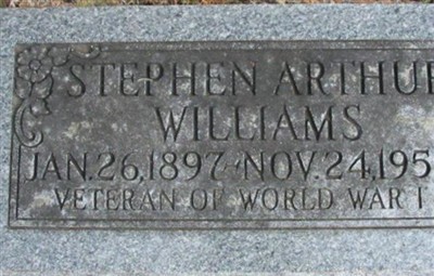Stephen Arthur Williams on Sysoon