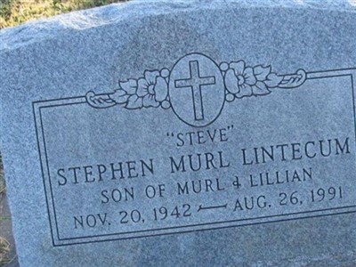 Stephen Murl "Steve" Lintecum on Sysoon