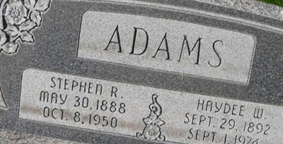 Stephen R Adams on Sysoon