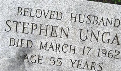 Stephen Ungar, Find a grave on Sysoon Stephen Ungar on Sysoon