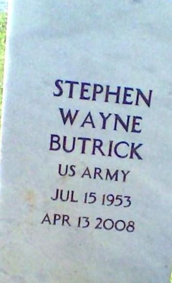 Stephen Wayne Butrick on Sysoon
