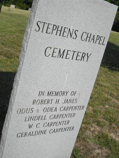 Stephens Chapel Cemetery on Sysoon