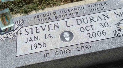Steve Luis Duran, Sr on Sysoon