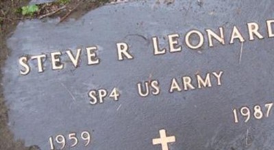 Steve R Leonard on Sysoon