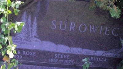 Steve Surowiec on Sysoon