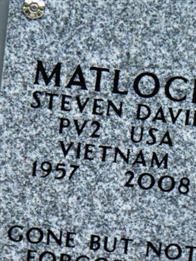 Steven David Matlock on Sysoon