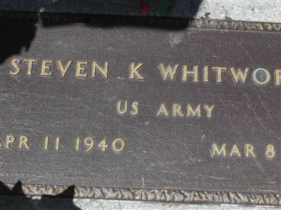 Steven K. Whitworth on Sysoon