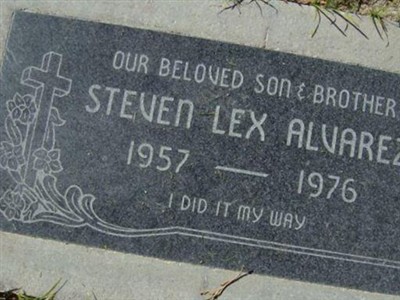 Steven Lex Alvarez on Sysoon