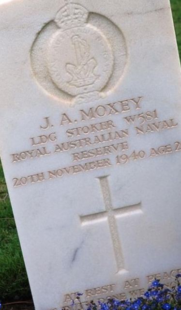 Ld Stkr John Adrian Moxey on Sysoon