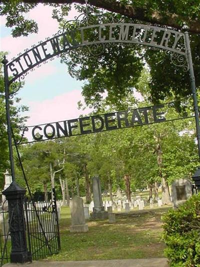 Stonewall Cemetery on Sysoon