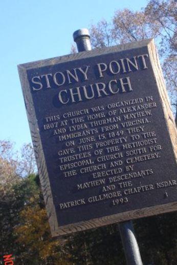 Stony Point Cemetery on Sysoon