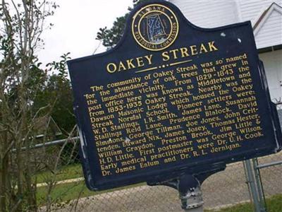 Oakey Streak Methodist Church Cemetery on Sysoon