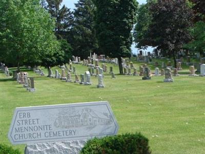 Erb Street Mennonite Church Cemetery on Sysoon