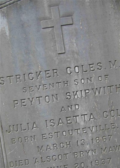 Stricker Coles on Sysoon