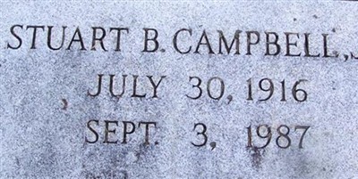 Stuart B Campbell, Jr on Sysoon