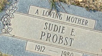 Sudie E. Probst on Sysoon