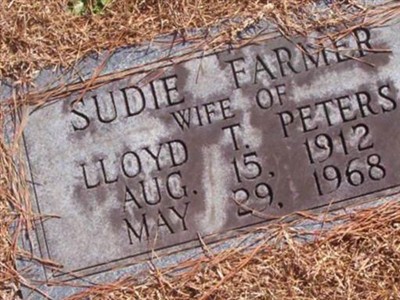 Sudie Farmer Peters on Sysoon