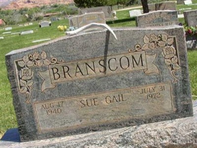 Sue Gail Branscom on Sysoon