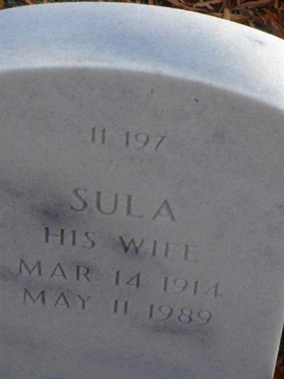 Sula Bell on Sysoon