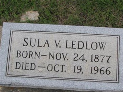 Sula V Ledlow on Sysoon