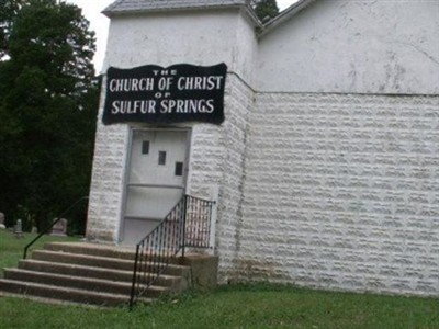 Sulphur Springs Cemetery on Sysoon