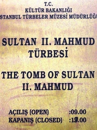Sultan II Mahmud Turbesi on Sysoon