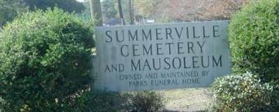 Summerville Cemetery & Mausoleum on Sysoon