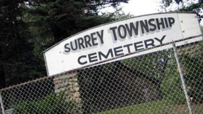 Surrey Township Cemetery on Sysoon