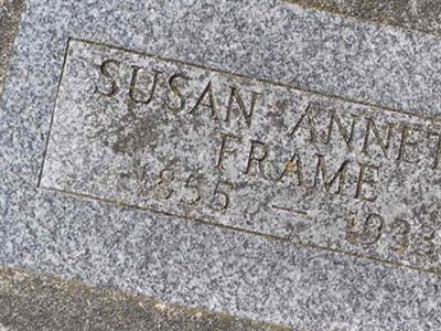 Susan Annette Frame on Sysoon