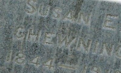 Susan E Chewning on Sysoon
