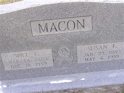 Susan E Macon on Sysoon