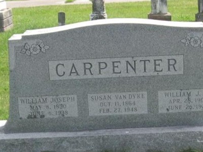 Susan Forman VanDyke Carpenter on Sysoon