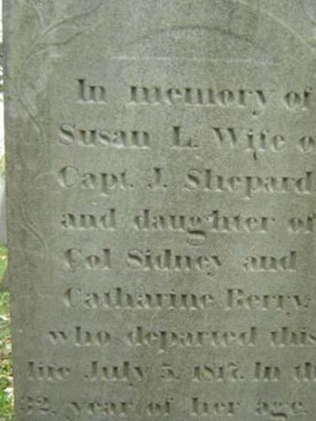 Susan L Berry Shepard on Sysoon